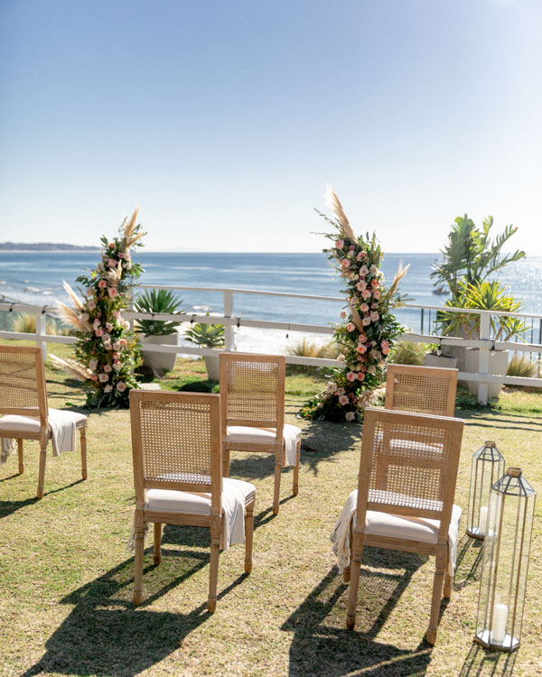 Luxury wedding celebration florals